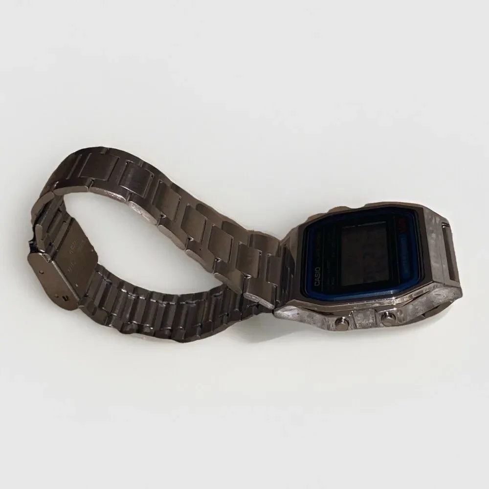 Rare Vintage Casio A158W Men’s Digital Sports Watch Module 593 JDM 1980s